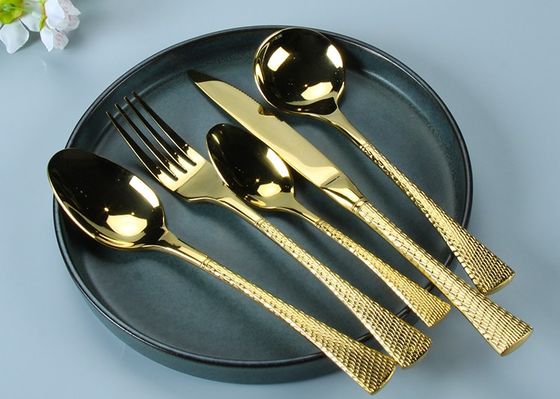 Gilding Gold Stainless Steel Flatware Set