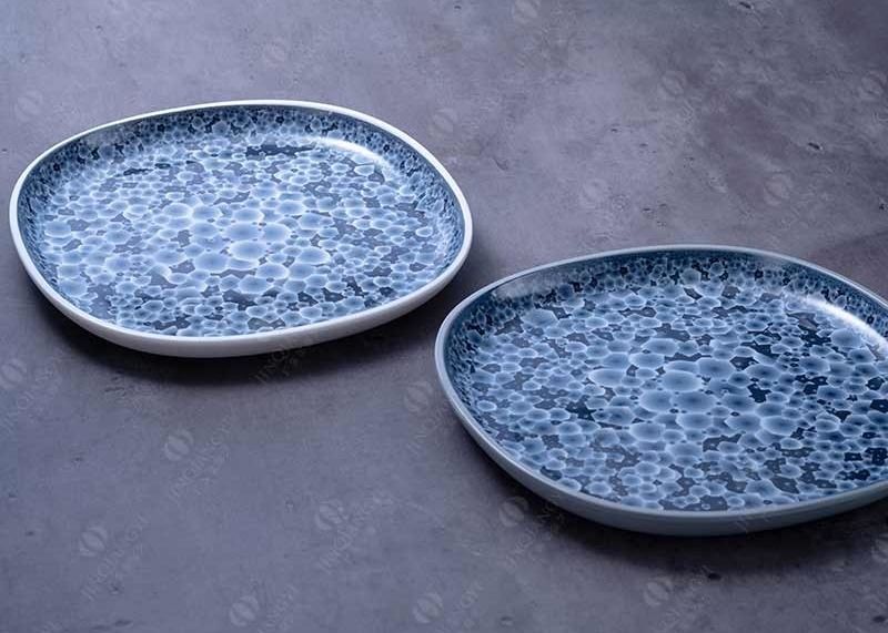 HS 3924100000 Odorless Melamine Plate Set With Decals